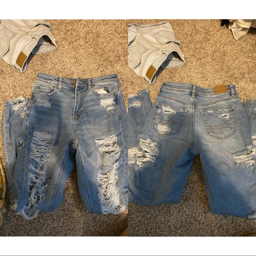 Size 0 American Eagle mom jeans